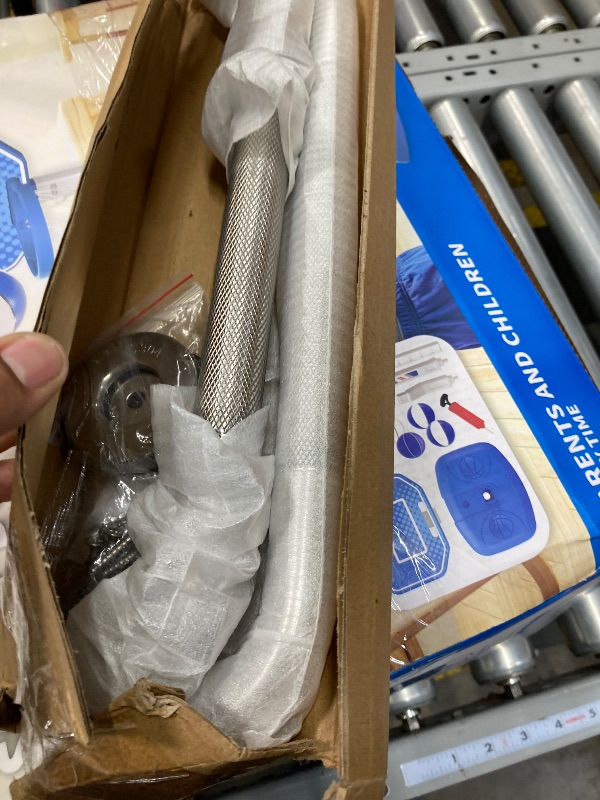 Photo 1 of 2 Pack 12 Inch Grab Bars for Bathtubs and Showers, Anti Slip Shower Grab Bars Stainless Steel Shower Handle Toilet Handicap Elderly Senior Assist Bathroom Saft Handle