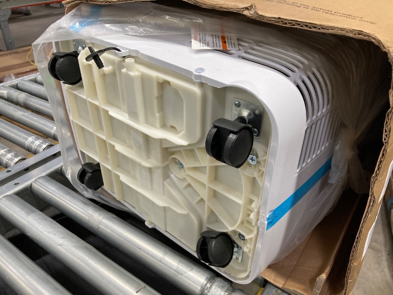 Photo 1 of 14,000 BTU Portable Air Conditioner - Cools Rooms Up to 700 Sq. Ft., Features Remote Control, Sleep Mode, 24H Timer, and Easy Window Installation Kit