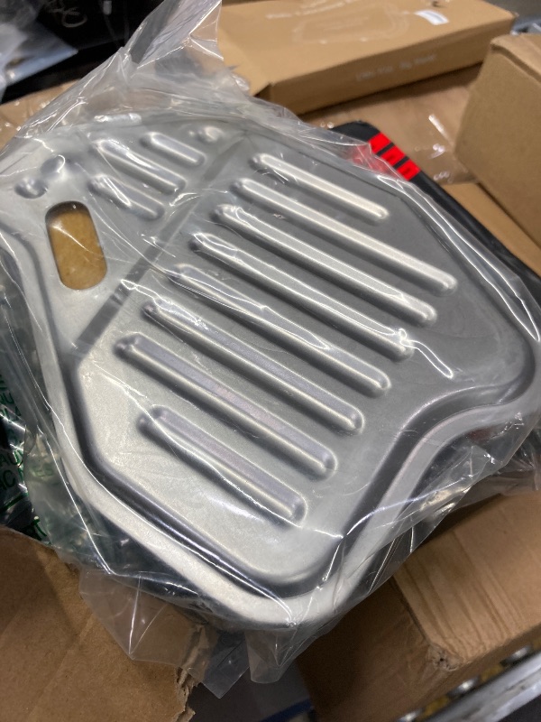 Photo 1 of 4R70W 4R75W 4R75E Transmission Filter with Gasket Kits Compatible with 1994-2010 F-150, 1996-2004 M-ustang, 1997-2006 E-xpedition, Replaces OE# FT105, F6AZ7A098A, 58955