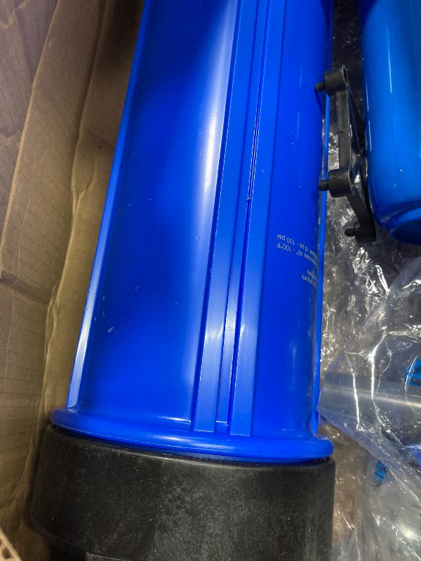 Photo 1 of ***BOX 3 OF 4 ONLY/INCOMPLETE SET**Aquasana Whole House Water Filter System - UV Purifier Salt-Free Descaler - Home Water Filtration - Low Maintenance Pre-Filter - Rhino Chlorine Max Flow - WH-1010-CT-UV-LM