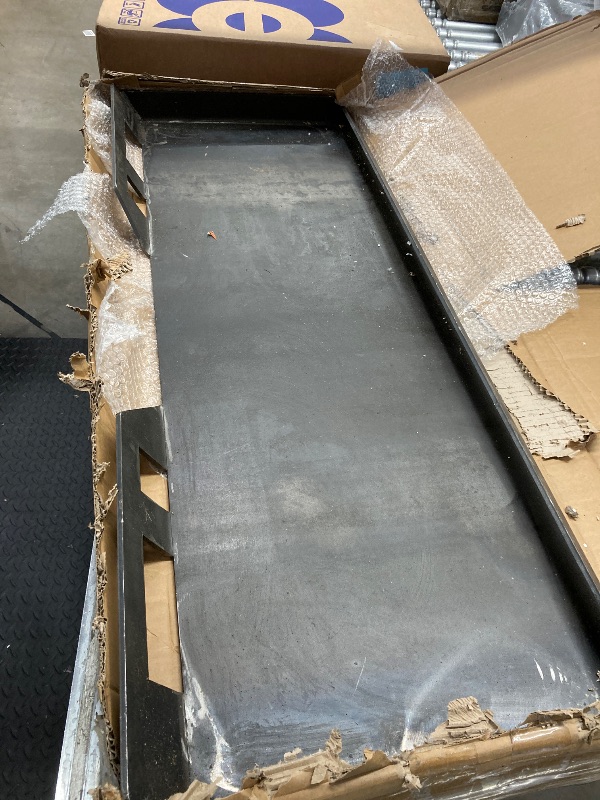 Photo 1 of 1/4” Thick Quick Attach Universal Skid Steer Mount Plate, Heavy Duty Attachment Steel Mount Plate Transforms Steel Loader Plate Skid Steers and Tractors