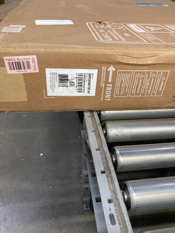 Photo 1 of ***PARTS ONLY***
SAMSUNG 55-Inch Class Neo QLED QN70F 4K Mini LED Smart TV (2025 Model) NQ4 AI Gen2 Processor, Quantum Matrix Technology Slim, Motion Xcelerator 144Hz, Samsung Vision AI, Alexa Built-in