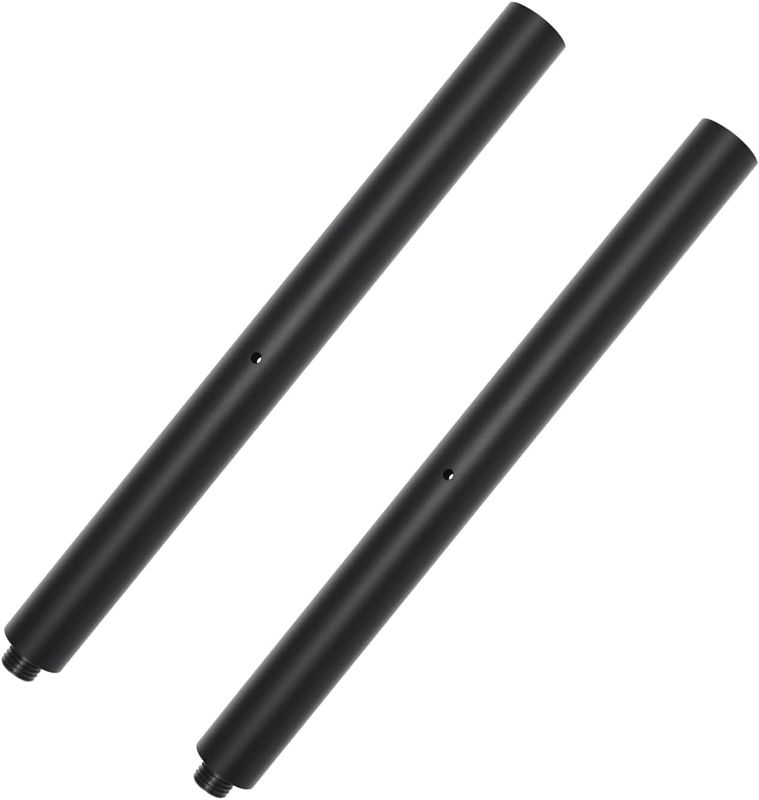 Photo 1 of 
M20 Speaker Pole,Speaker Pole Mount,Subwoofer Pole,16 inch Extended Speaker Pole,with 35mm and M20 (2 Packs Black)

