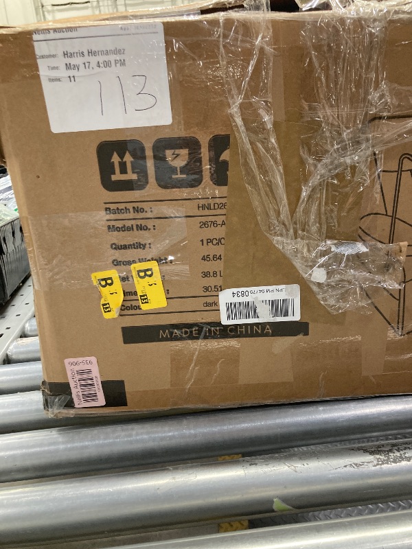 Photo 1 of ***MISSING PARTS**COLAMY Large Wide Power Lift Recliner with Massage and Heat, Extended Footrest for Big Elderly, Phone Stand,Hidden Storage Compartments and Cup Holders for Living Room?Darkbrown