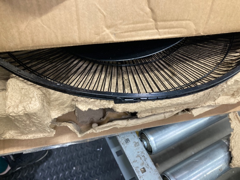 Photo 1 of BLACK+DECKER 18-Inch Stand Fan with Pedestal Base, Height Adjustable Pedestal Fan with Remote and Touch Control Panel, Free Standing Fan with 90-Degree Oscillating and 3-Speed Settings, Black