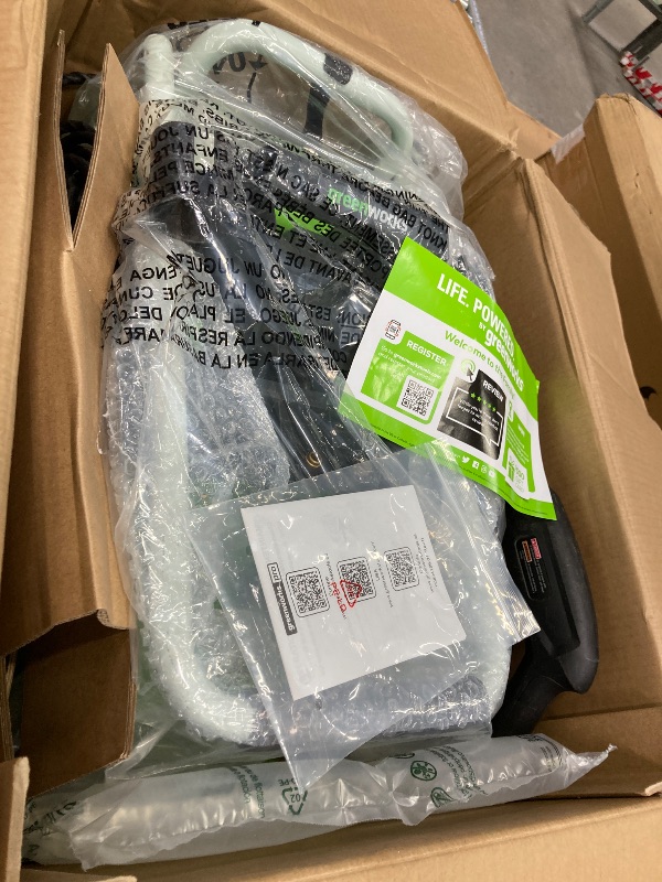 Photo 1 of ***PARTS ONLY**Greenworks Pro Brushless 3000 PSI (CSA Certified) 2.0 GPM Max / 1.1 GPM Electric Pressure Washer (Rugged Steel Frame, 25 FT Hose, 35 FT GFCI Power Cord)
