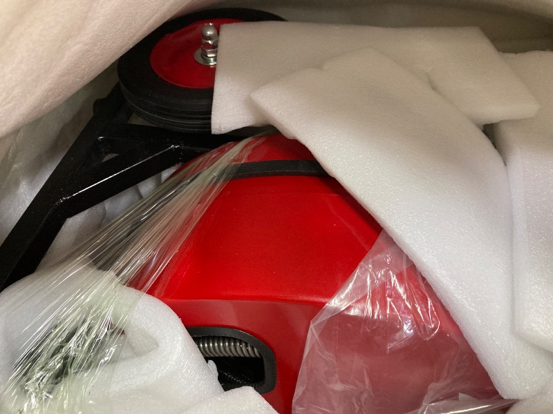 Photo 1 of 100FT Electric Drain Cleaning Machine with 3/4 Inch Cable, 750W Auto Feed Portable Sewer Snake, Air-Activated Foot Switch, 6 Interchangeable Cutters for 4" to 8" Pipes