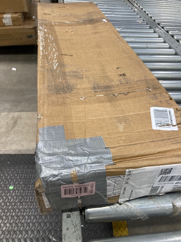 Photo 1 of ***MISSING FORKS***AUTOSAVER88 43" Clamp On Pallet Forks for Tractor Bucket, Heavy Duty 2000lbs Quick Attach Skid Steer Loader Pallet Fork with Adjustable Stabilizer Bar, Black FRSSPF-0031