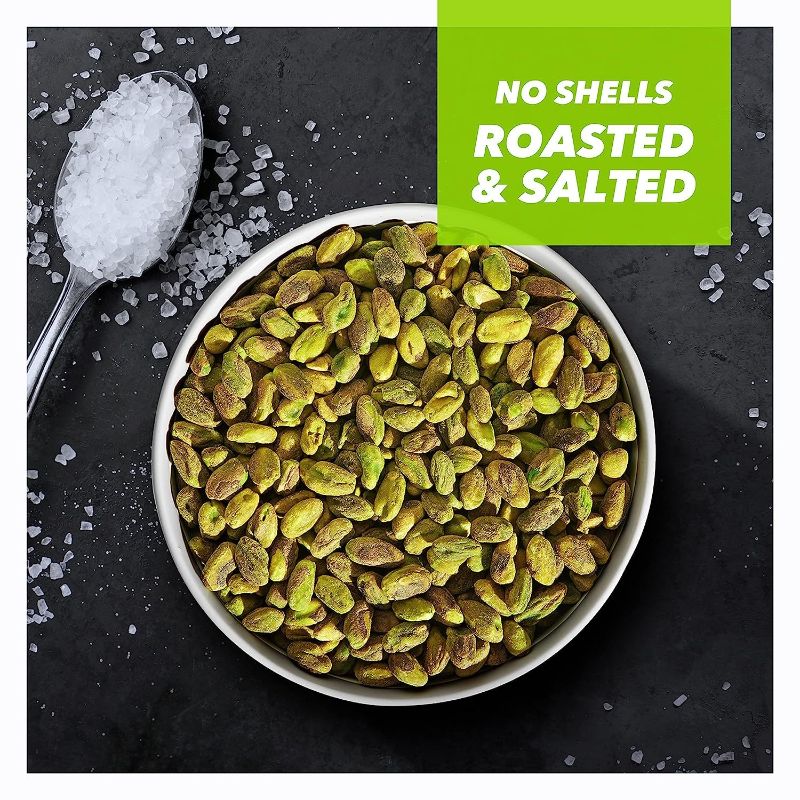 Photo 1 of **they have shells** Wonderful Pistachios No Shells, Roasted & Salted Nuts, 216 Ounce Resealable Bag, Protein Snacks, Gluten Free, Healthy Snack
 2 bags
