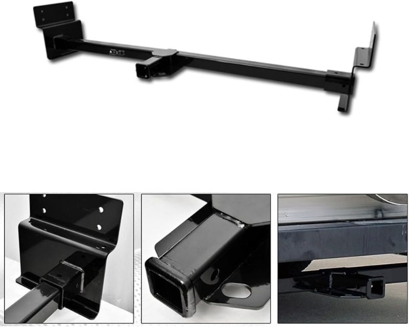 Photo 1 of  Wing pro  Class 3 III Trailer Towing Adjustable Hitch Mount Receiver Rear Bumper Steel Tube Utility Tow Kit 2" Universal for All Recreational Vehicle RV UP to 72" Frame
