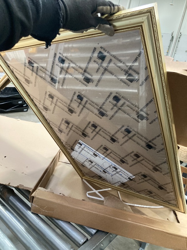 Photo 1 of  Wall Frame Photo Frame Document Frame Table Top Display Stand Award Holder Picture Frame Decor (Golden)