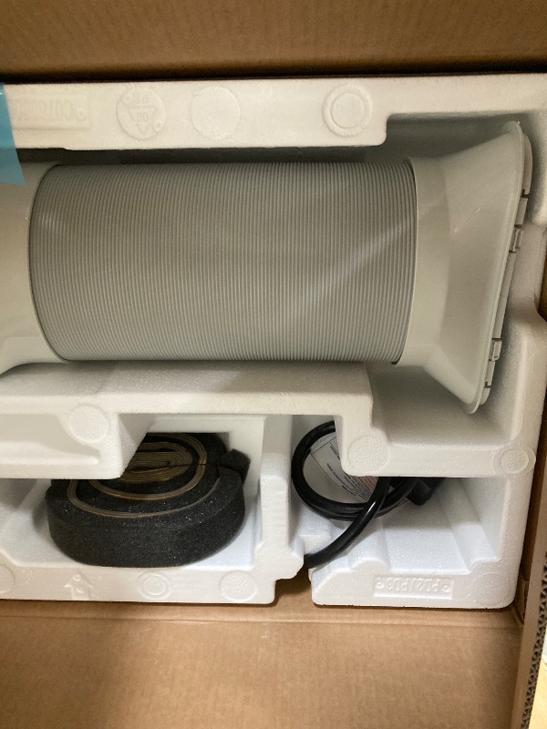 Photo 1 of 14,000 BTU Portable Air Conditioner Cools Up to 700 Sq.Ft, 3-IN-1 Energy Efficient Portable AC Unit with Remote Control & Installation Kits for Large Room, Campervan, Office, Temporary Space