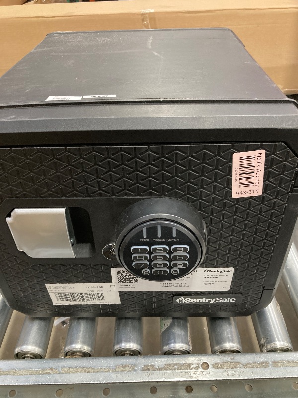 Photo 1 of 
SentrySafe Fireproof and Waterproof Large Safe with Backlit Digital Keypad and Override Key for Passports, Money, Jewelry, 0.81 Cubic Feet, FPW082HTC