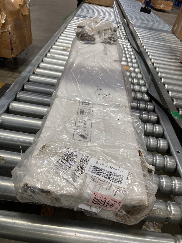 Photo 1 of Blue Wave 24-inch Above Ground Pool Fence Kit for Privacy & Safety, 3 Sections – Made with Sturdy, Weather-Resistant Vinyl & Mounting Brackets – Easy to Install Above Ground Pool Accessories – White