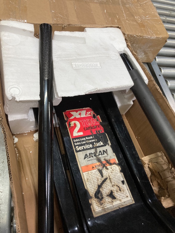 Photo 1 of Arcan Xl2t Black Low Profile Steel Service Jack - 2 Ton Capacity