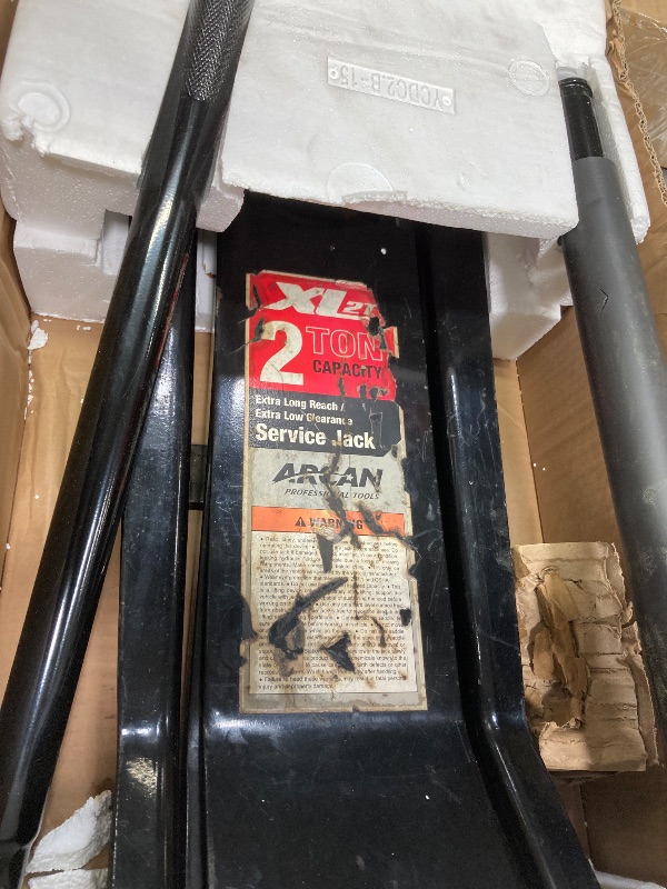 Photo 1 of Arcan Xl2t Black Low Profile Steel Service Jack - 2 Ton Capacity