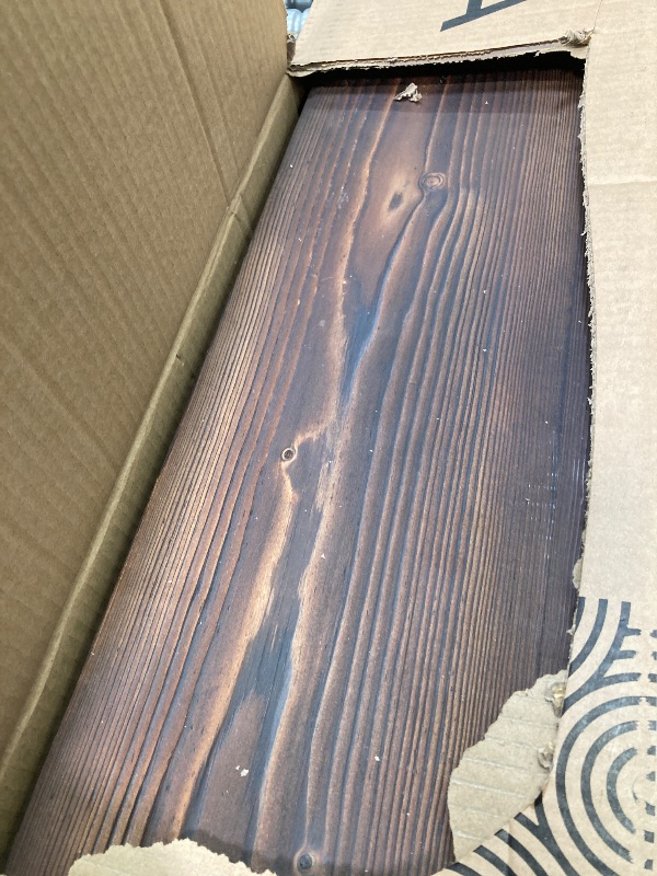 Photo 1 of Avana Rustic Fireplace Mantle Shelf 72 Inches for Home Decor/Wall Decor - Handcrafted Wood Shelf for Wall - Decorative Fireplace Mantel Shelf - Farmhouse Mantle Decor 72 X 8 X 5 - Rustic Brown