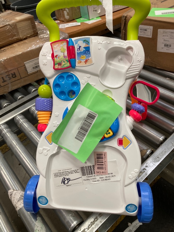 Photo 1 of 3 in 1 Baby Walker with Music Lights Sit to Stand Toddler Learning Walking Push Toys for 6-12 Months Boys Girls