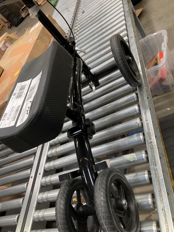 Photo 1 of 
ELENKER Knee Scooter with Basket Dual Braking System for Ankle and Foot Injured Bright Black