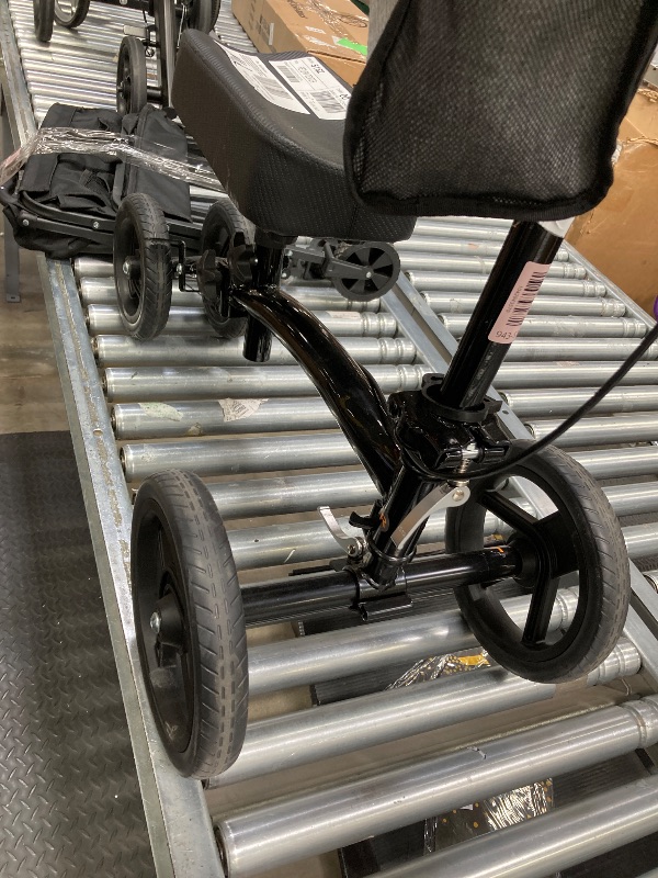 Photo 1 of 
ELENKER Knee Scooter with Basket Dual Braking System for Ankle and Foot Injured Bright Black