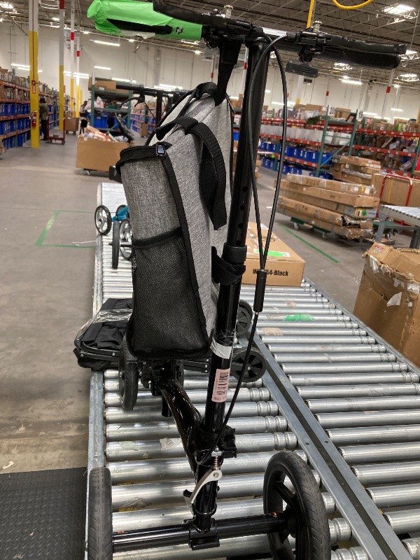 Photo 1 of 
ELENKER Knee Scooter with Basket Dual Braking System for Ankle and Foot Injured Bright Black