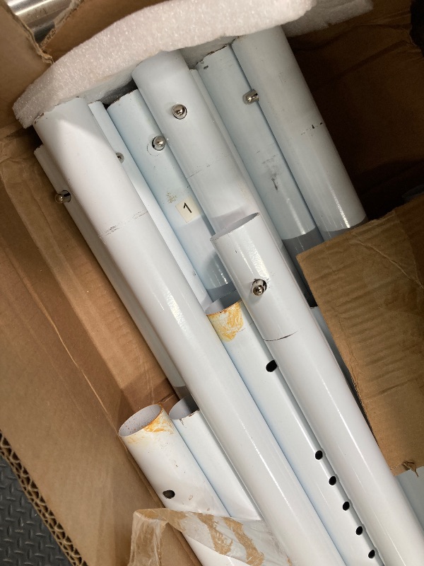 Photo 1 of  heavy duty canopy features rugged straight-leg construction