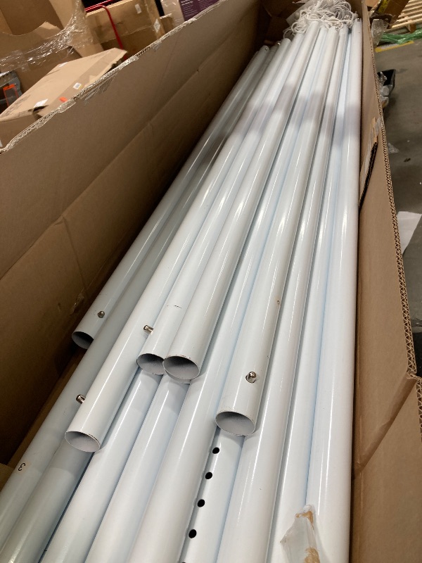 Photo 1 of  heavy duty canopy features rugged straight-leg construction
