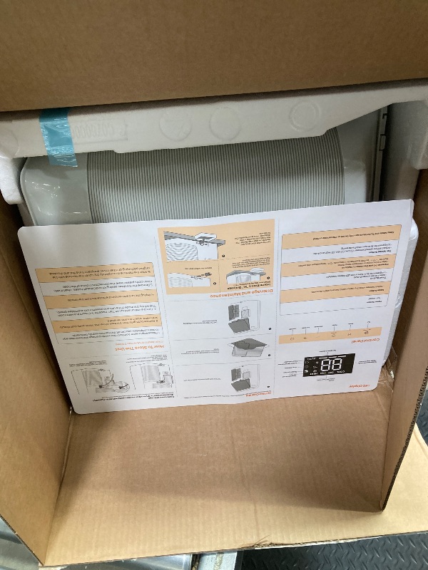 Photo 1 of 14000 BTU Portable Air Conditioners for Room up to 700 Sq. Ft, 3-IN-1 Portable AC Unit with Fan Dehumidifier, Drainage-free Cooling, 48 dB Quiet Sleep Mode, 24H Timer, Auto Swing, Windows Kit Included