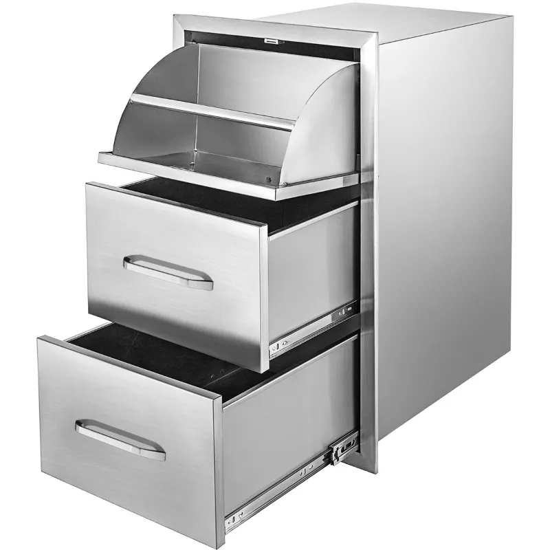Photo 1 of 16'' Stainless Steel Drop-In Drawers