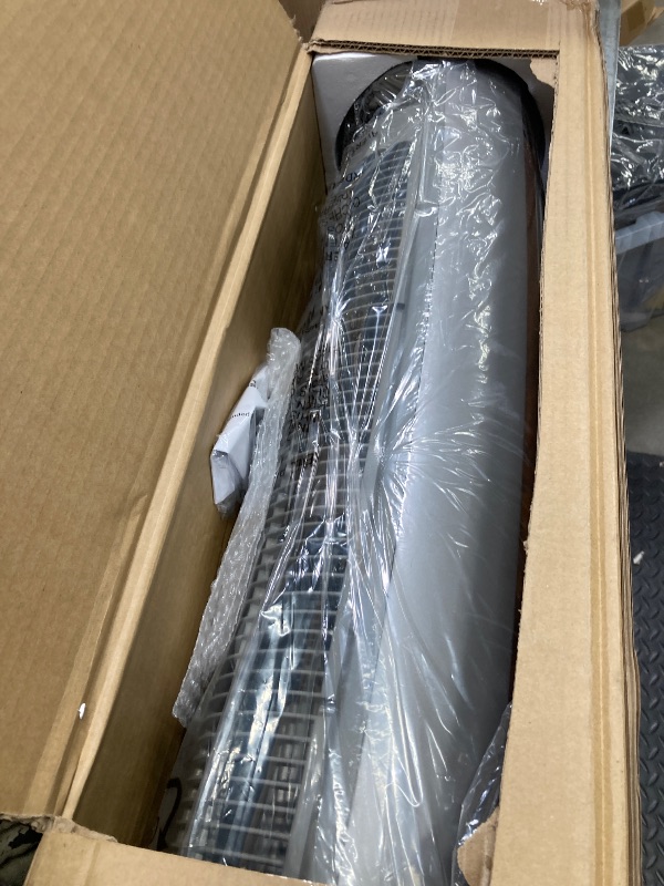Photo 1 of **FAN DOES NOT TURN ON***Lasko Oscillating Tower Fan, Remote Control, Ionizer, 3 Speeds, Timer, for Bedroom, Office, Kitchen 42", Black, T42950