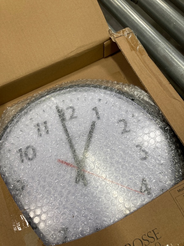 Photo 1 of 14 Beige and Brown Savannah Wall Clock - All