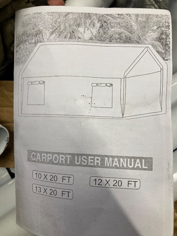 Photo 1 of 12x20 ft carport 