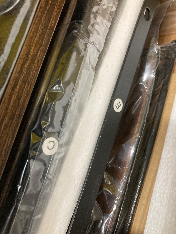 Photo 1 of  SIMILAR TO Farmhouse 9 Drawers Dresser, Rustic Wood Dresser Chest of Drawers for Bedroom?TV Stand with Large Drawers for Living Room?Brown **** STORE SEALED ITEM OPENED FOR PICTURING ****