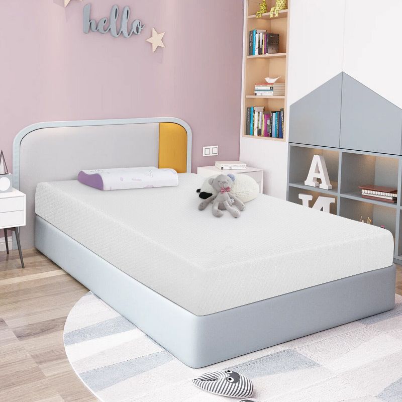 Photo 1 of Full Gel Memory Foam Mattress Medium Firm 8 in. Bed-in-a-Box Mattress
