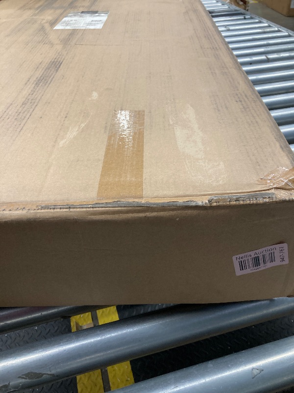 Photo 1 of Amazon Basics Outdoor Patio Storage Box 150 Gallon Deck Box, Waterproof and Weather-resistant, Furniture Cushions Garden Tools, Brown