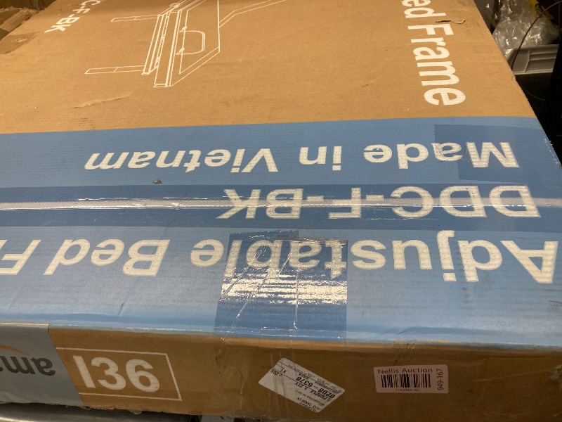 Photo 1 of Sweetcrispy Full Adjustable Bed Frame, Ergonomic Electric Bed Base with Wireless Remote and 2 USB Ports, Head and Foot Incline, Zero Gravity Bed, Anti-Snore, Easy Assembly