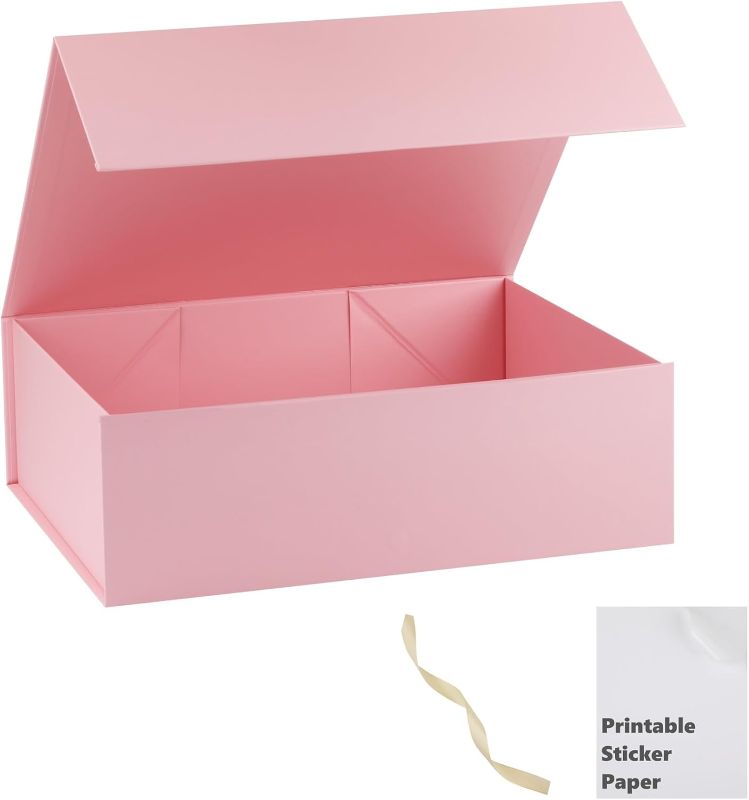 Photo 1 of ***MISSING 2 BOXES**10 Pack Gift Boxes, 9 x 6 x 3 inches?For Bridesmaid Proposal Boxes, Premium Gift Boxes, Wedding Present, Holiday, Birthday Party Favor and Christmas PINK