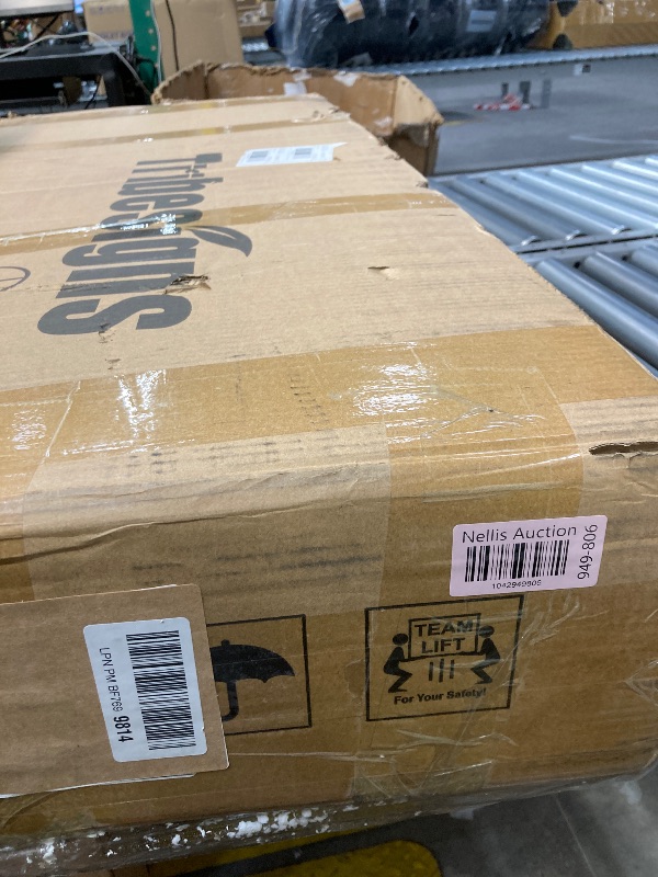 Photo 1 of LITTLE TREE 78-Inch Executive Office Desk with File Cabinet, Large Modern Corner Office Desk for Home Office, 3-Drawer Wood File Cabinet, Spacious Workstation for Home Office (Brown & Black)