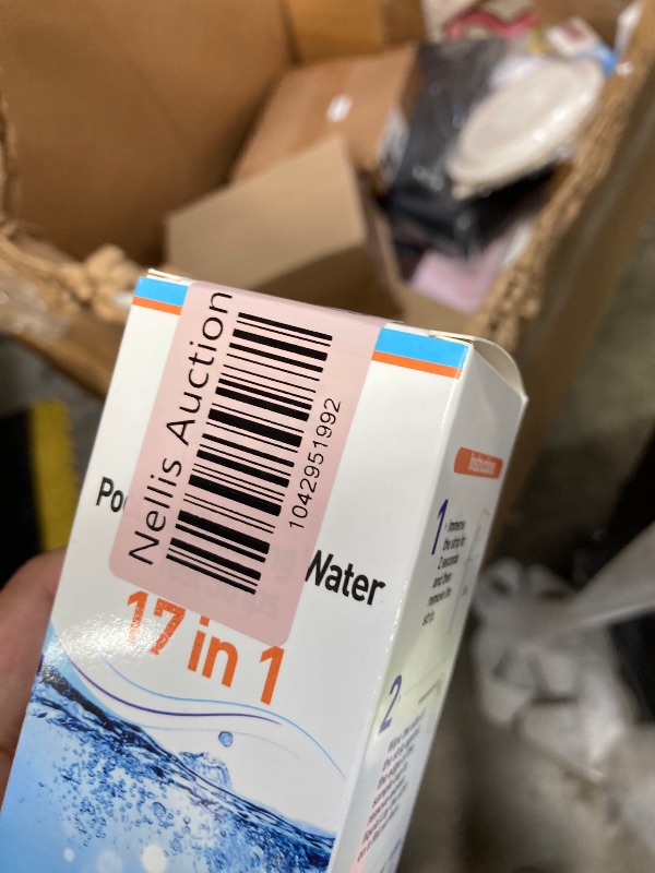 Photo 1 of 17 in 1 Drinking Water Testing Kit Strips(100ct) for Pool, Spa, Hot Tubs, Tap, and Well Water. Testing for Hardness, ph, Chlorine, Fluoride, and More