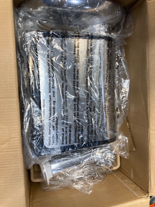 Photo 1 of ***MISSING PARTS*** Electric Meat Grinder, Sausage Stuffer with 3 Sausage Tubes, 2 Blades, 3 Plates, 3200W Max, Meat Grinder Heavy Duty for Home Kitchen Use, Stainless Steel (Black)