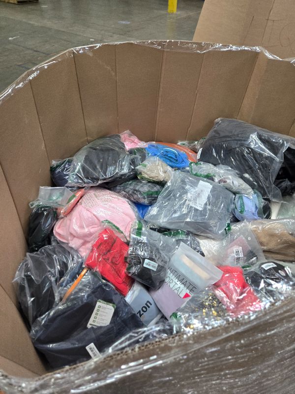 Photo 1 of These big variety boxes contain between 200 and 400 items, with an average retail value of $12 per item. These items come from retailer fulfillment centers and are not inspected for condition, though many remain in their original packaging and have never 