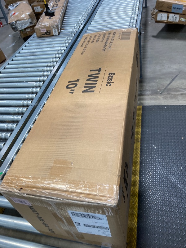 Photo 1 of 10'' Twin Mattress, Twin Size Mattress in a Box, Modern New Diamond Innerspring Hybrid and Cooling Gel Memory Foam Mattresses, Pressure Relief & Motion Isolation, RV Medium Firm Mattress (Twin 10'')