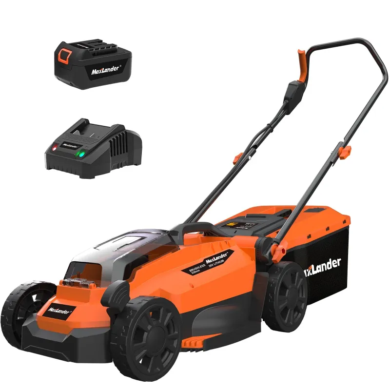 Photo 1 of ***NO BATTERY**Maxlander 13" Cordless Lawn Mower, 2-in-1 Battery Powered Lawn Mower with Brushless Motor, 5-Position Height Adjustment

