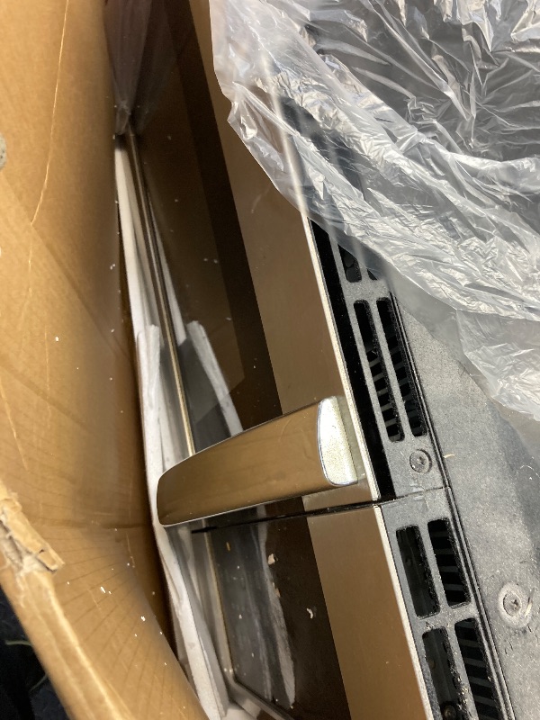 Photo 1 of *****ITEM IS BADLY USED AND DIRTY ****PARTS ONLY***BLACK+DECKER Over the Range Microwave Oven with Vent and One-Touch Auto Cooking, 1.7 cu. ft. OTR Over Stove Microwave, Stainless Steel, 1000 Watts, EM044K6CE-SS
