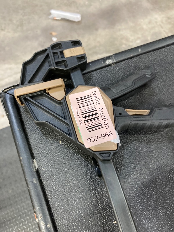 Photo 1 of **1 CLAMP** Spec Ops Trigger Clamp for Woodworking 7" Medium One-Handed Bar Clamp/Spreader 165 Lbs. 1-Pack