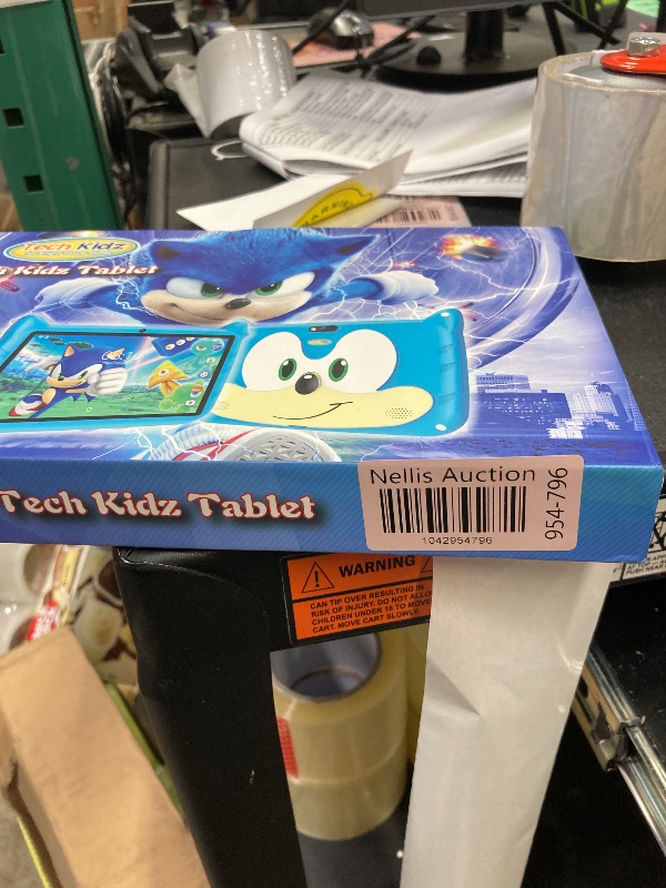 Photo 1 of ***ITEM HAS BEEN TESTED IT IS VERY LAGGY****Tech Kidz - 32GB Tablet for Kids 7 inch Android Tablet Lots of Free Content Pre-Installed, Kids Learning Toy Computer with WiFi, YouTube, Parental Control, Age 3+ (BLUE)