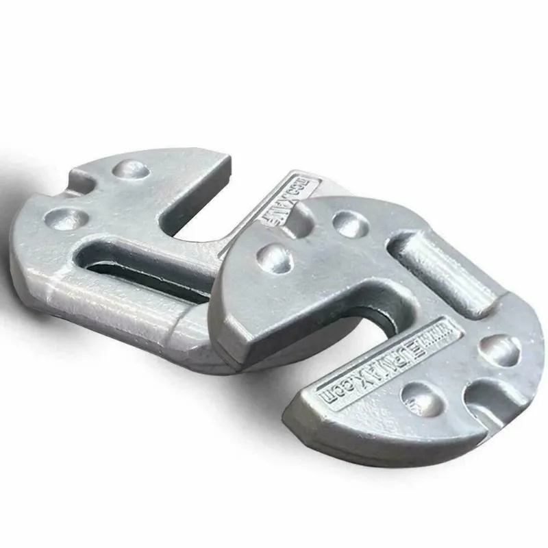 Photo 1 of **ONLY 1** Eurmax Canopy Weights,Silver Iron Weights for Pop up Canopy,2-Pc Pack,44 Lbs
