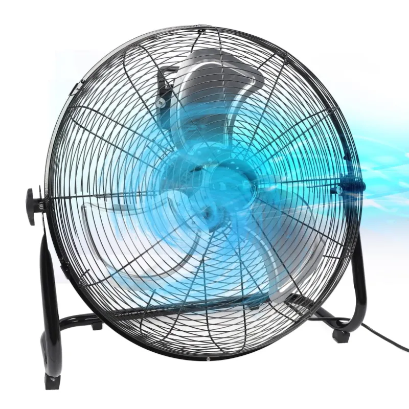 Photo 1 of 20 Inch High-Velocity Industrial Fan with 4 Speeds 8000CFM Air Circulation Heavy Duty Drum Fan For Warehouse, Workshop, Factory, Commercial, Residential And Greenhouse Black
