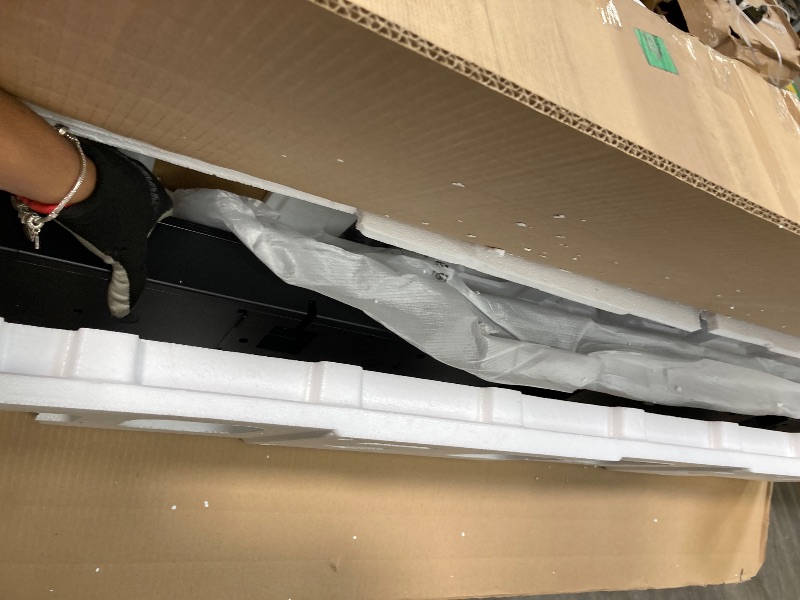Photo 1 of ***SELLING AS PARTS ONLY ***SAMSUNG Q990D 11.1.4ch Soundbar w/Wireless Dolby Atmos Audio, Rear Speaker Included, Q-Symphony, SpaceFit Sound Pro, Adaptive Sound, Game Mode Pro with Alexa Built-in, HW-Q990D/ZA  ***(SOME SCUFFS/SCRATCHES, OPEN BOX, BOX RIPPE
