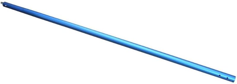 Photo 1 of **HAS SCRATCHES**Kraft Tool CC289SB Anodized Aluminum 1-3/4-Inch Swaged Button Handle, 72-Inch, Blue